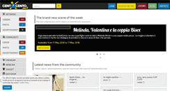 Desktop Screenshot of centoxcento.net